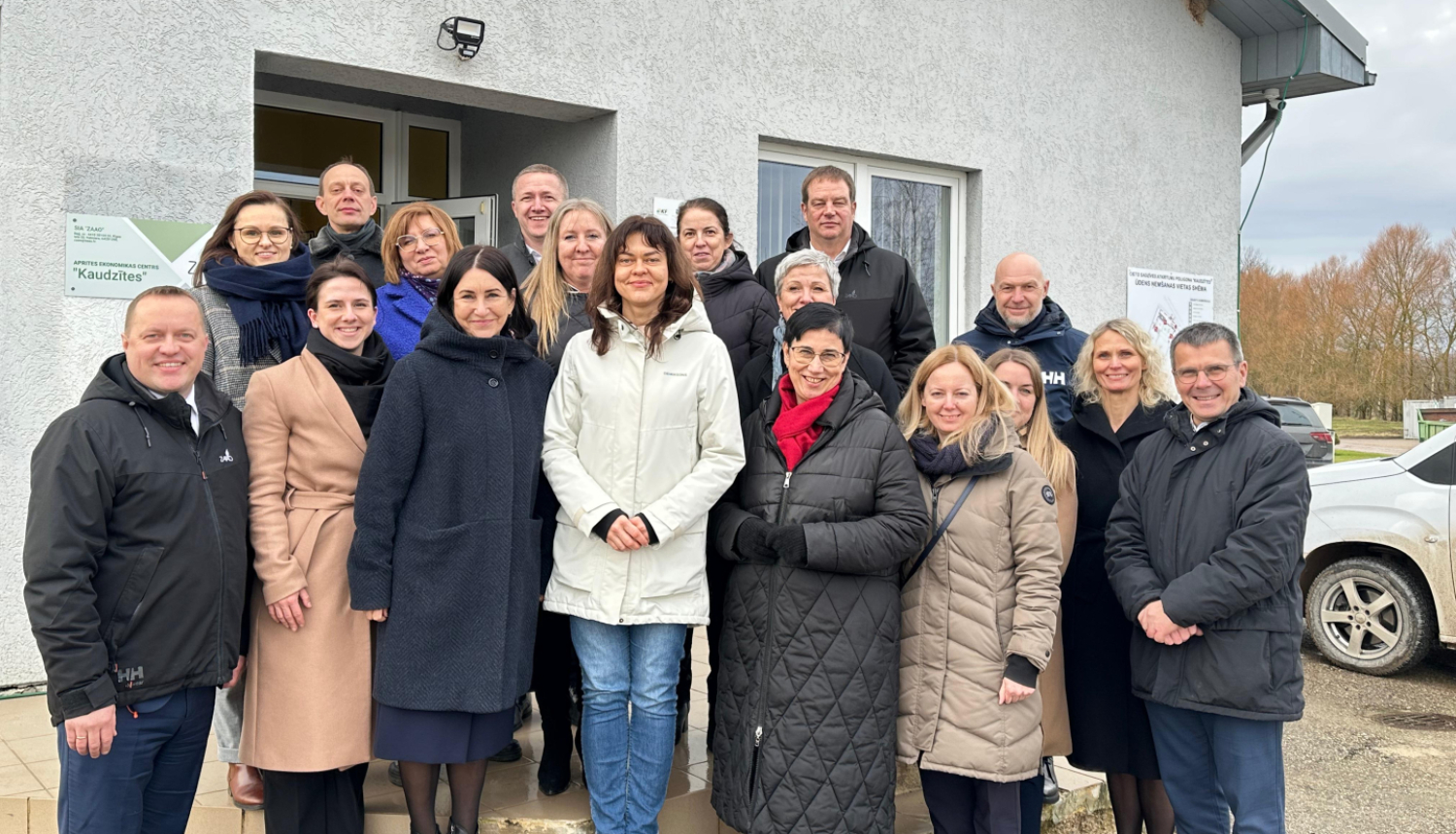 Pašvaldības un ZAAO pārstāvju kopbilde