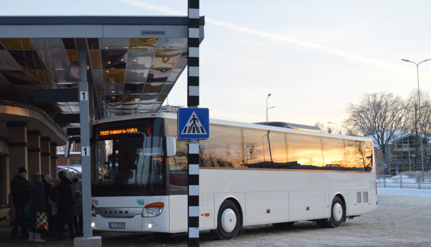 Izmaiņas autobusu kustībā no 1. janvāra