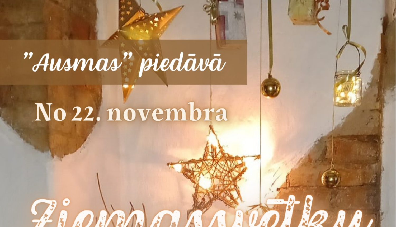 Viesu nams "Ausmas" aicina izbaudīt Ziemassvētkus noskaņu