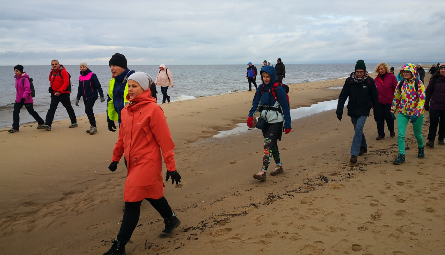 Semināra pārgājiens pie jūras