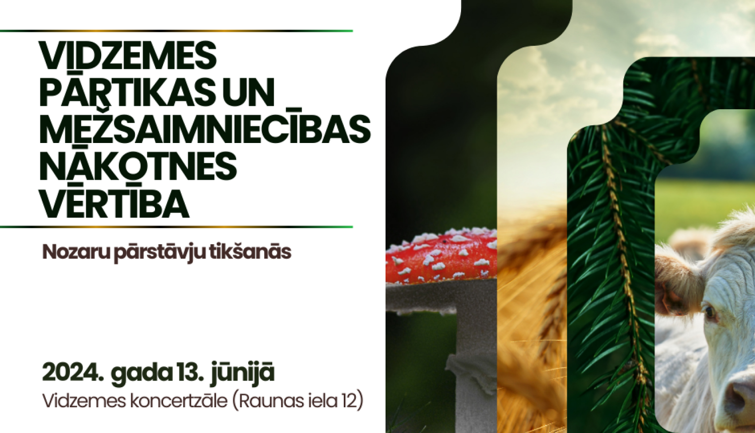 Baneris ar dabu bildēs