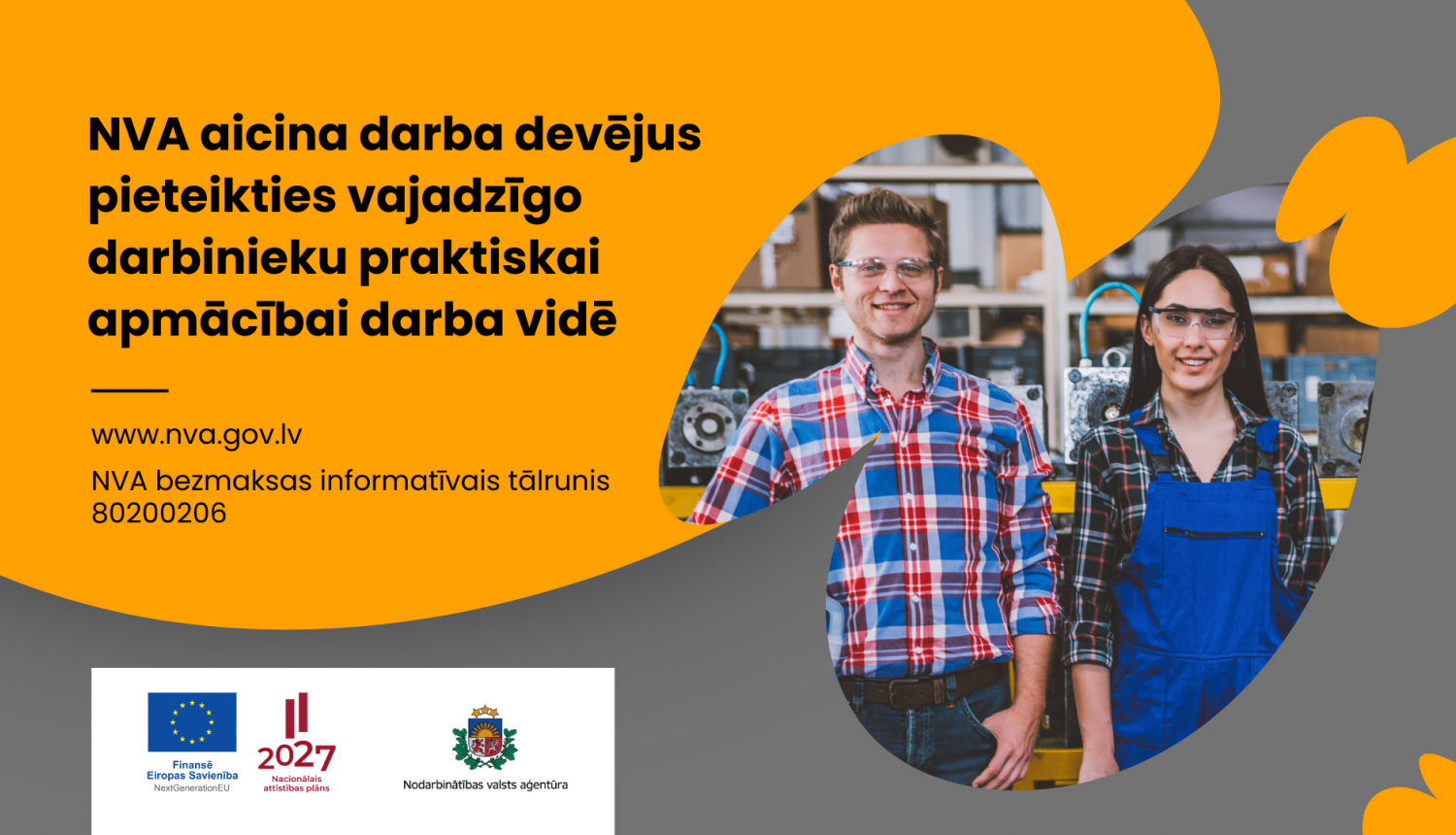 Smaidīgs vīrietis un sieviete