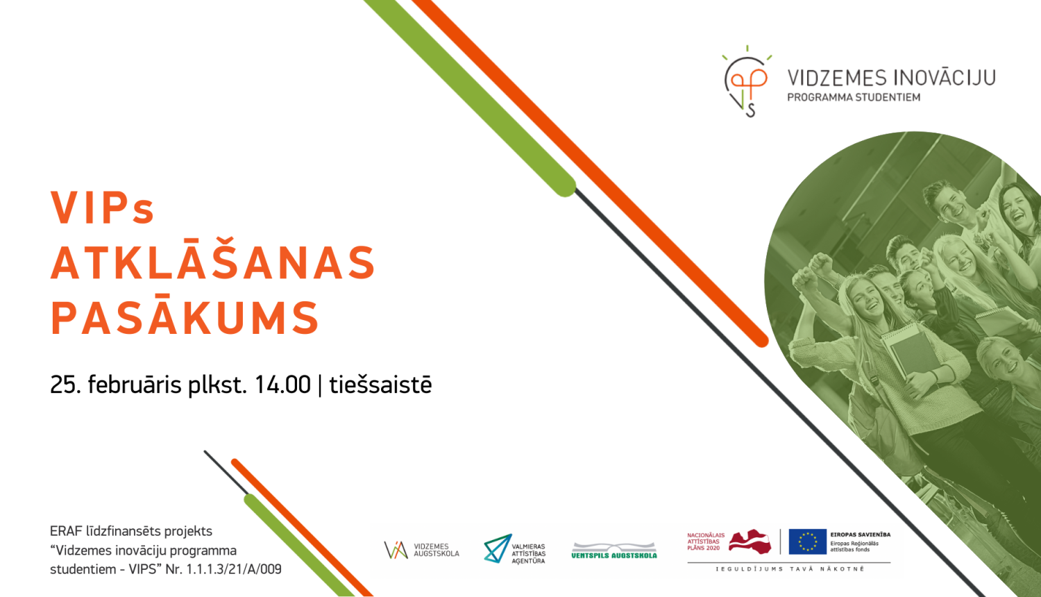 Tiek uzsākta unikāla atbalsta programma reģionā - “Vidzemes inovāciju programma studentiem”