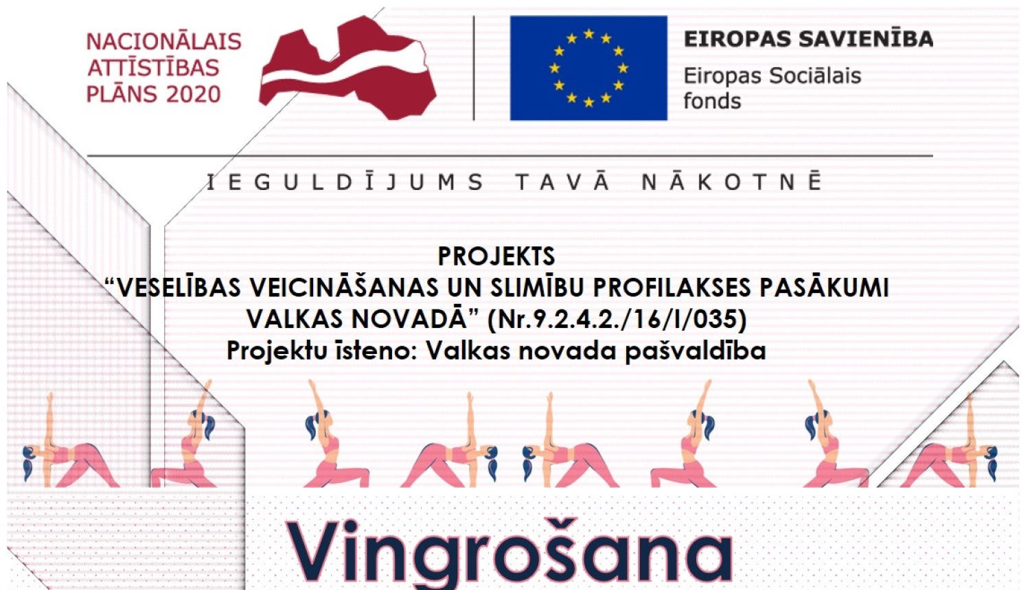 No 20. aprīļa Valkā notiks vingrošanas nodarbības jaunajām māmiņām