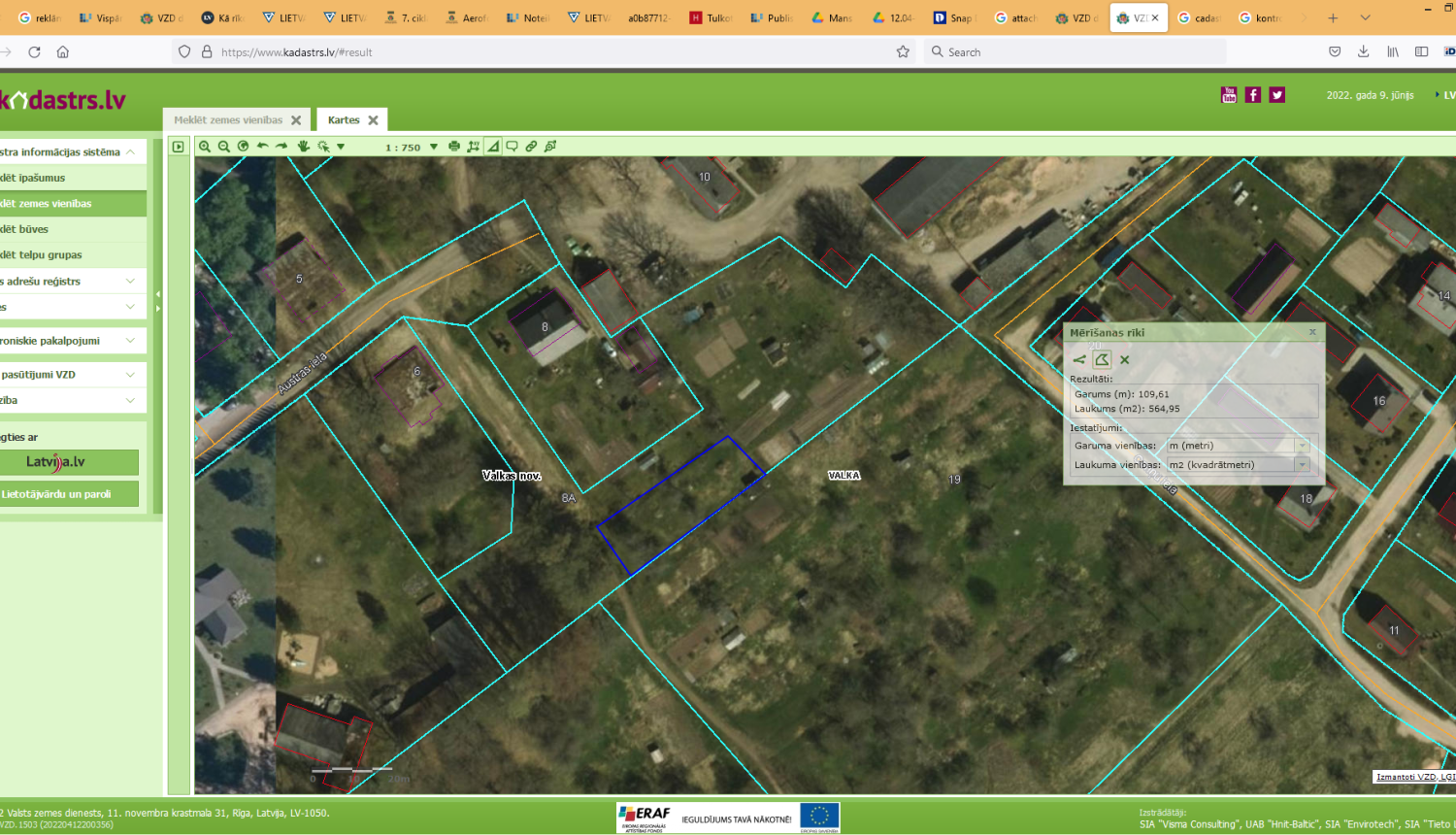 Paziņojums par zemes vienības daļas Valkā, Austras ielā 8A, pieejamību nomai mazdārziņu vajadzībām