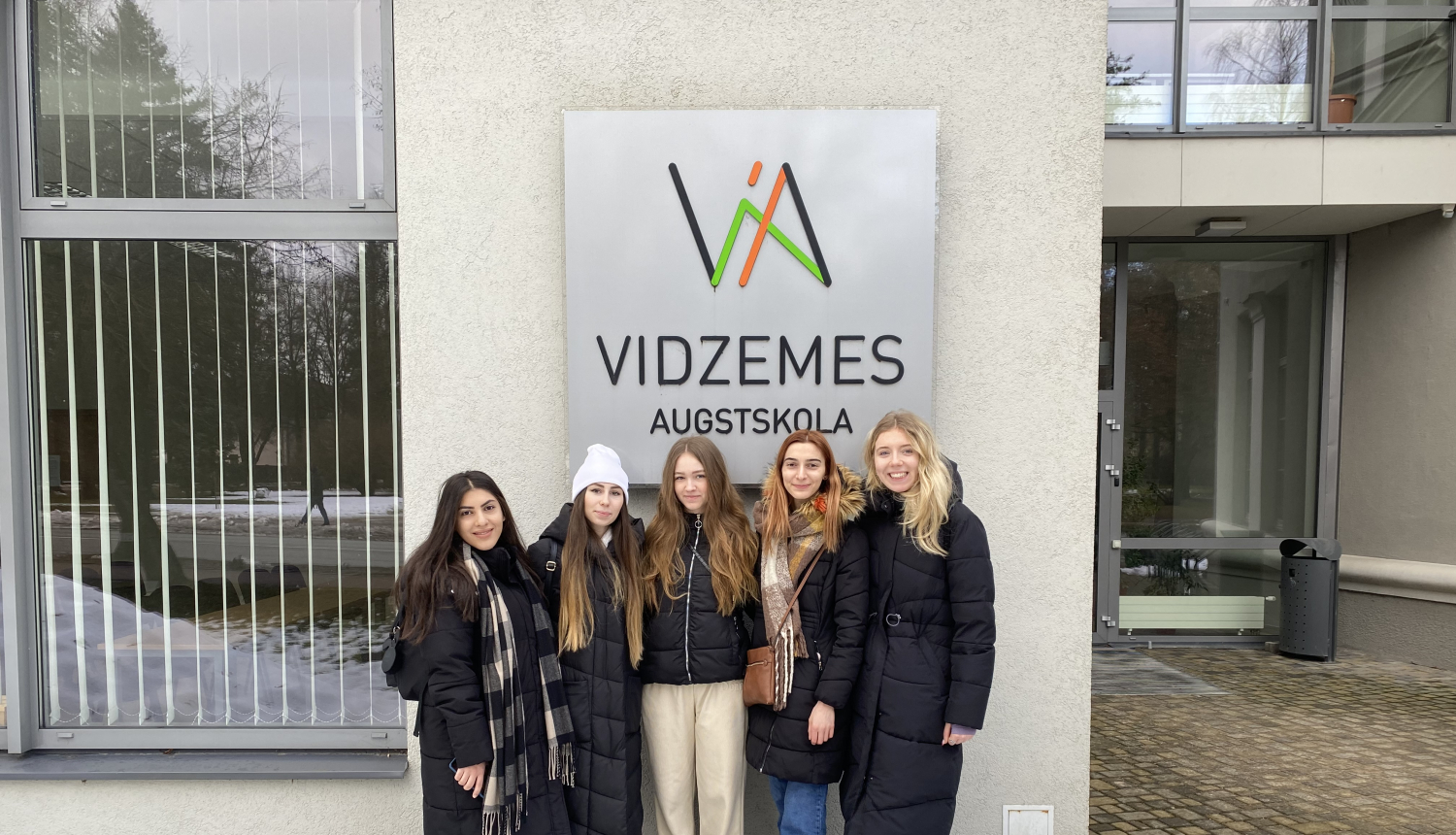 Starptautiskie studenti ieradušies Vidzemes Augstskolā, Valmierā