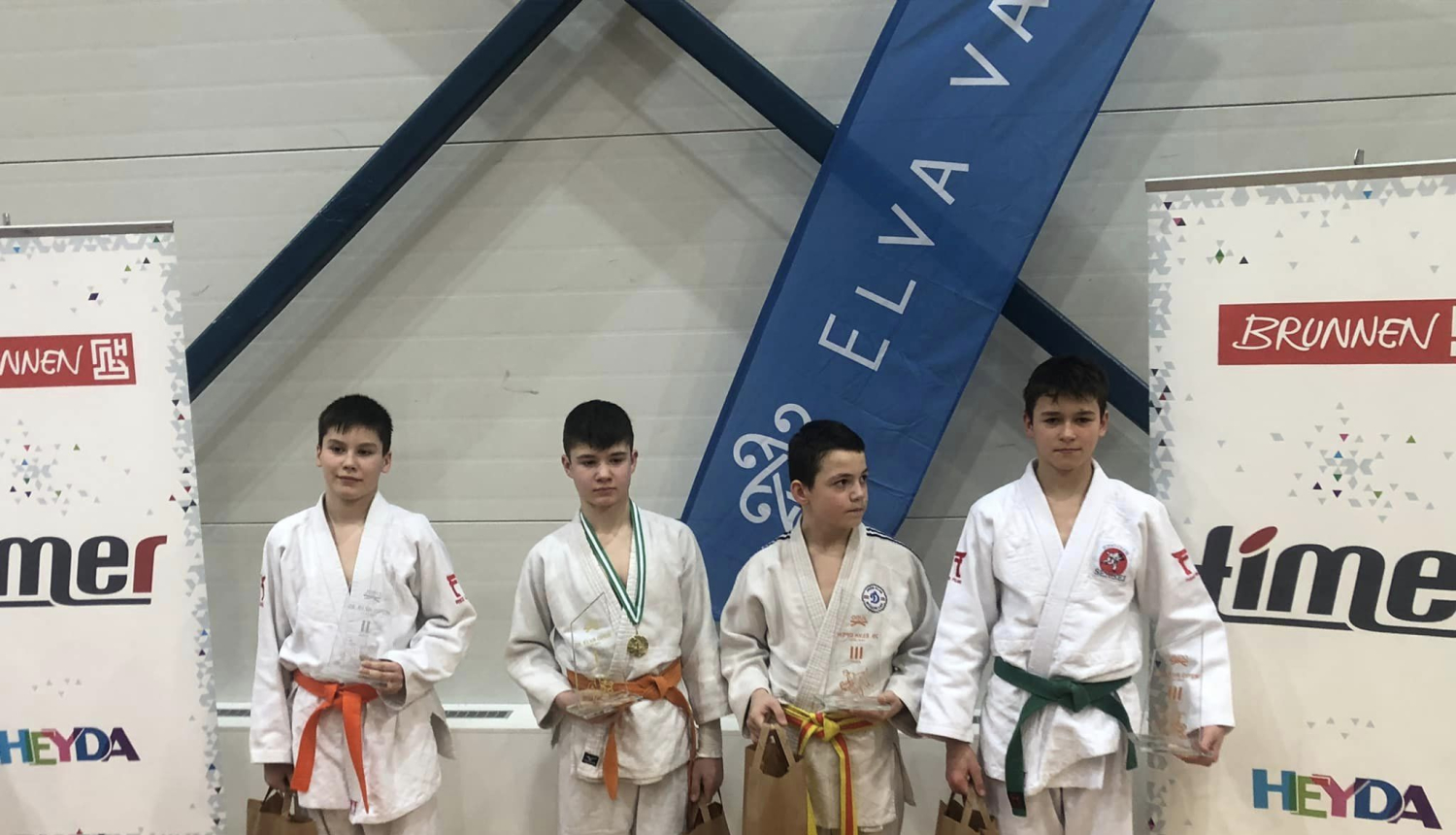 Džudo sacensībās Igaunijā startējuši 11 dalībnieki no Valkas