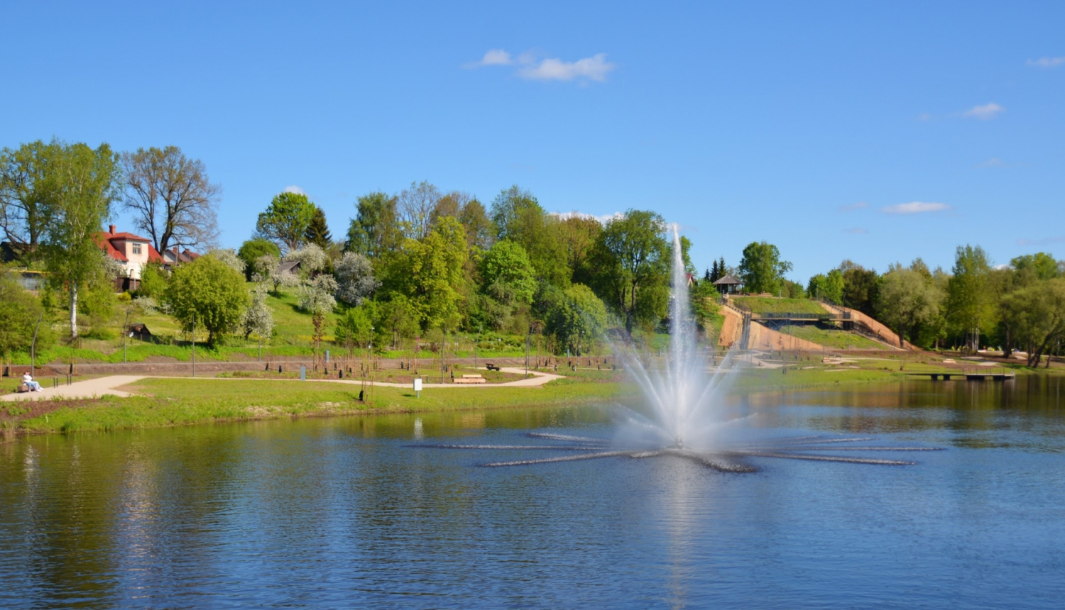 Strūklaka Pedelē pie Putraskalna