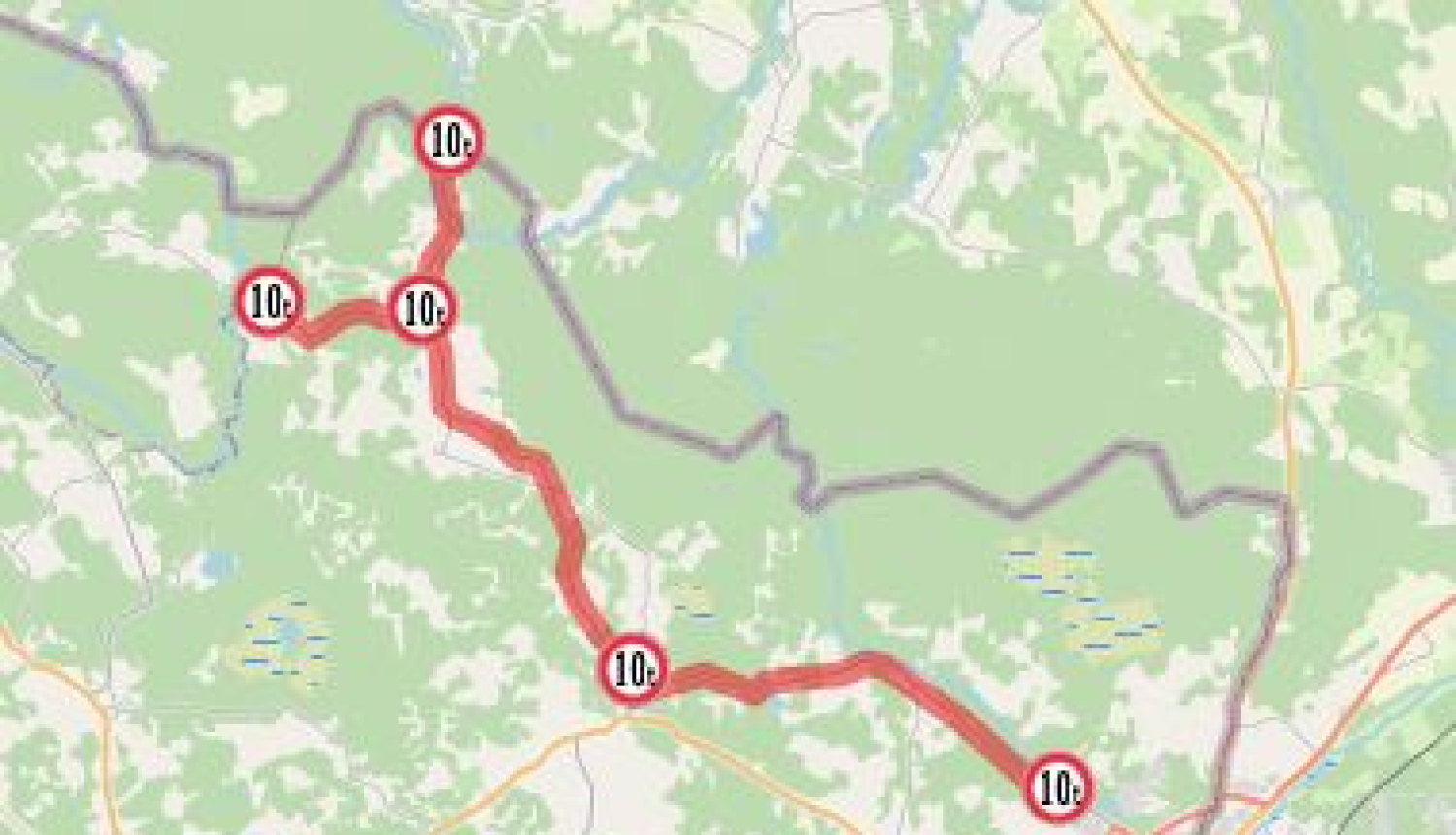 Šķīdoņa dēļ transporta masas ierobežojumi ieviesti vairāk nekā 360 grants ceļu posmos