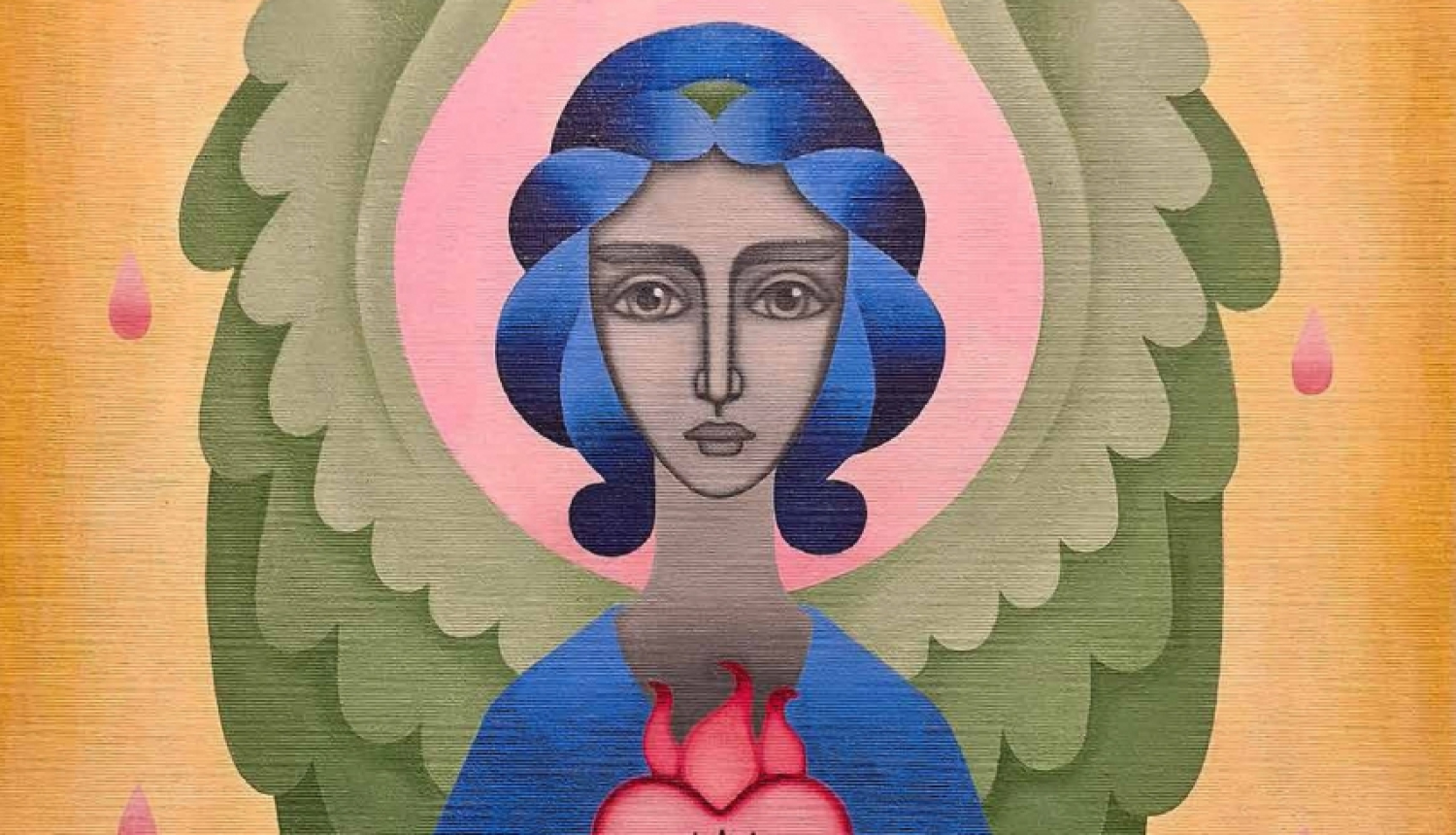 Eņģelis ar spārniem un sirdi