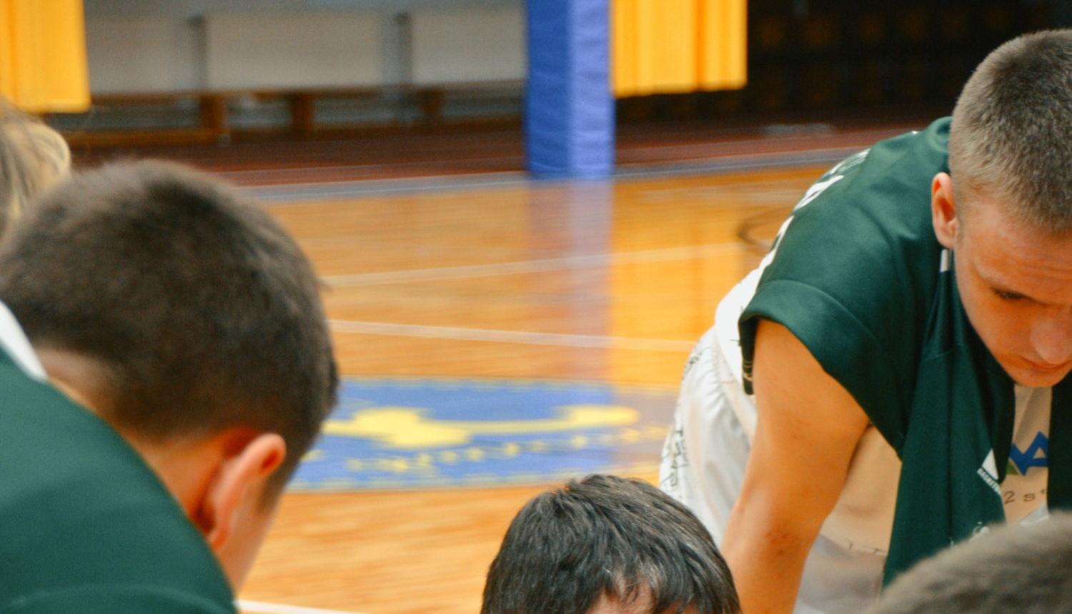 Iepazīšanās treniņi basketbolā pie trenera A.Tiniakova