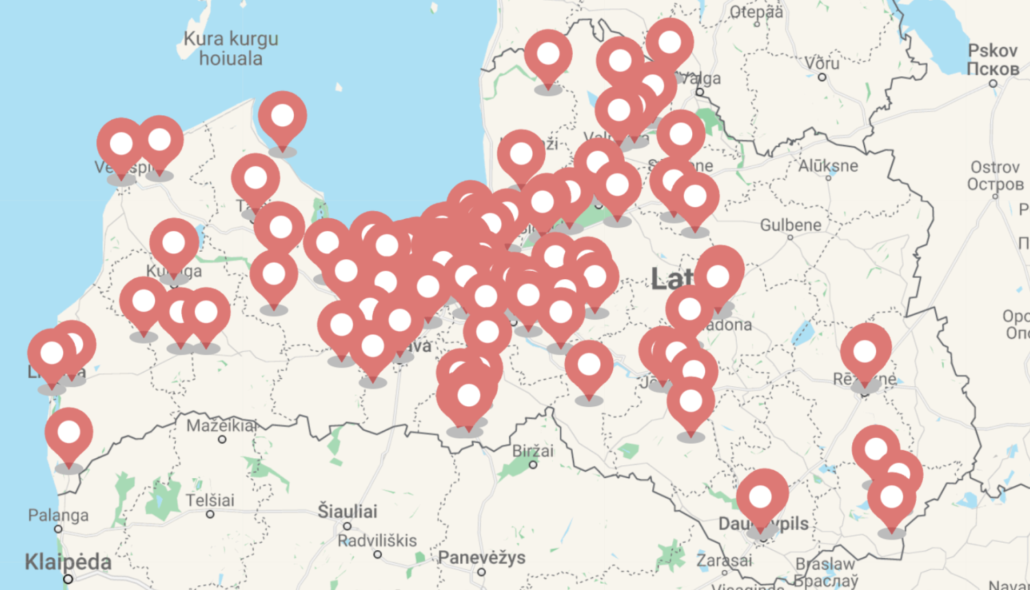 Skolu vakanču kartē Esiskolotajs.lv pieejamas teju 350 vakances pedagogiem