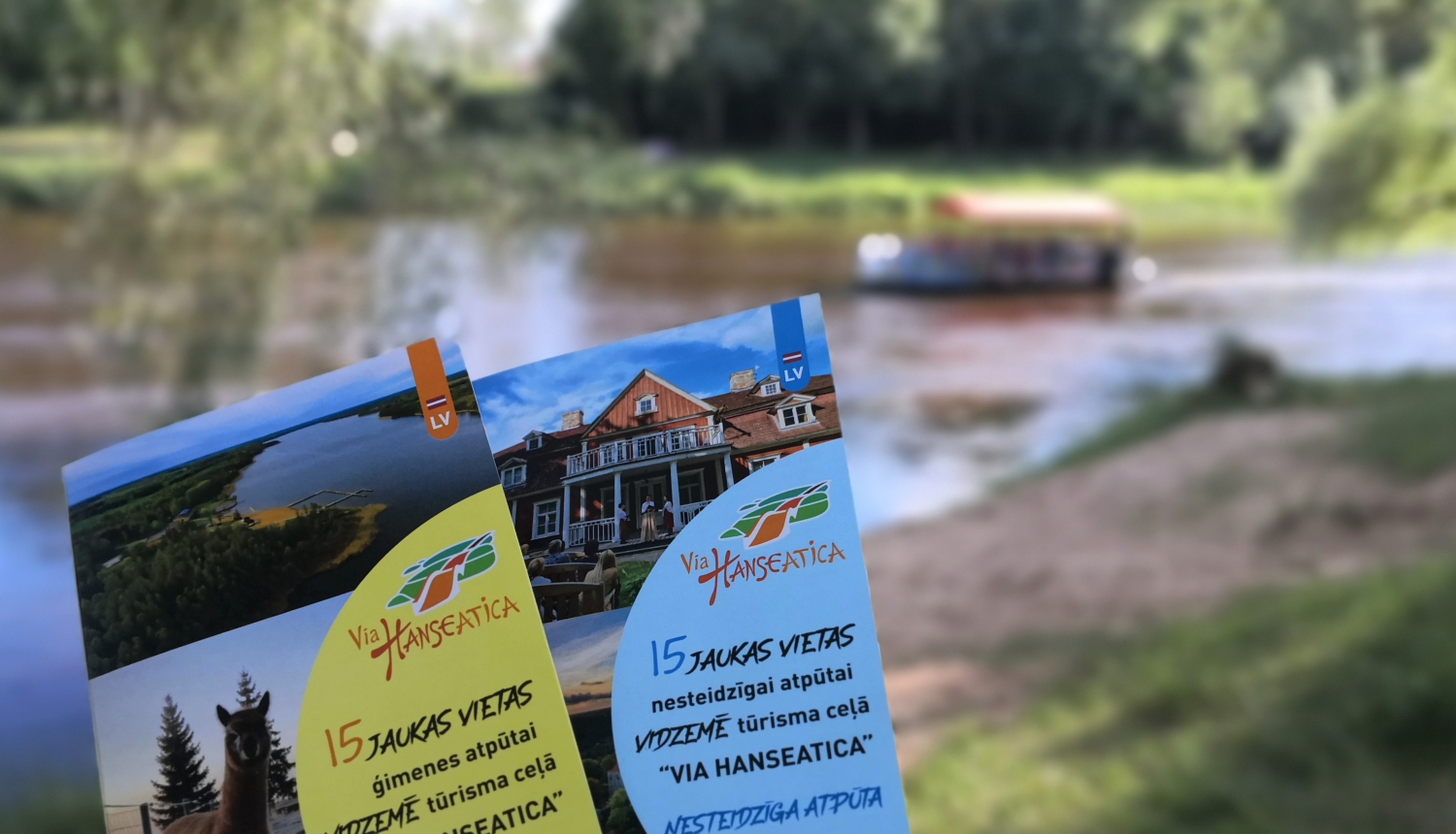 Izdoti divi jauni ceļveži tūrisma ceļa VIA HANSEATICA Vidzemē iepazīšanai