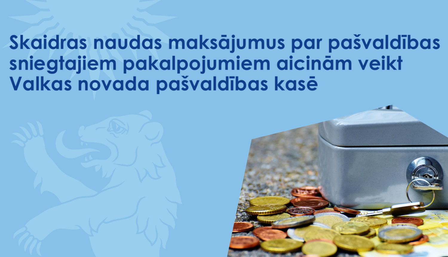 Naudas kasīte ar monētām