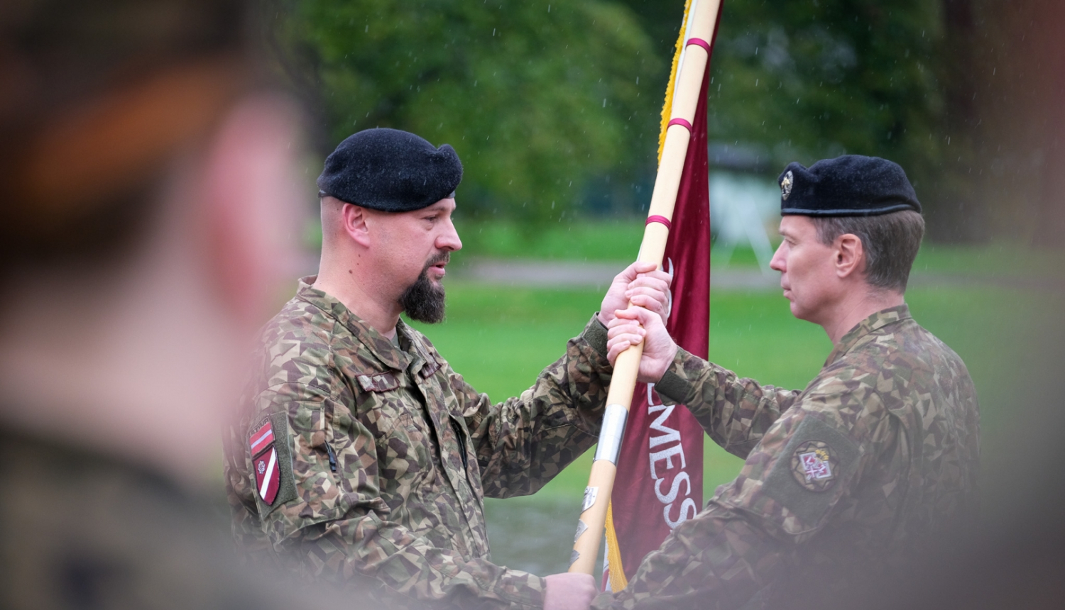Komandiera maiņas ceremonija