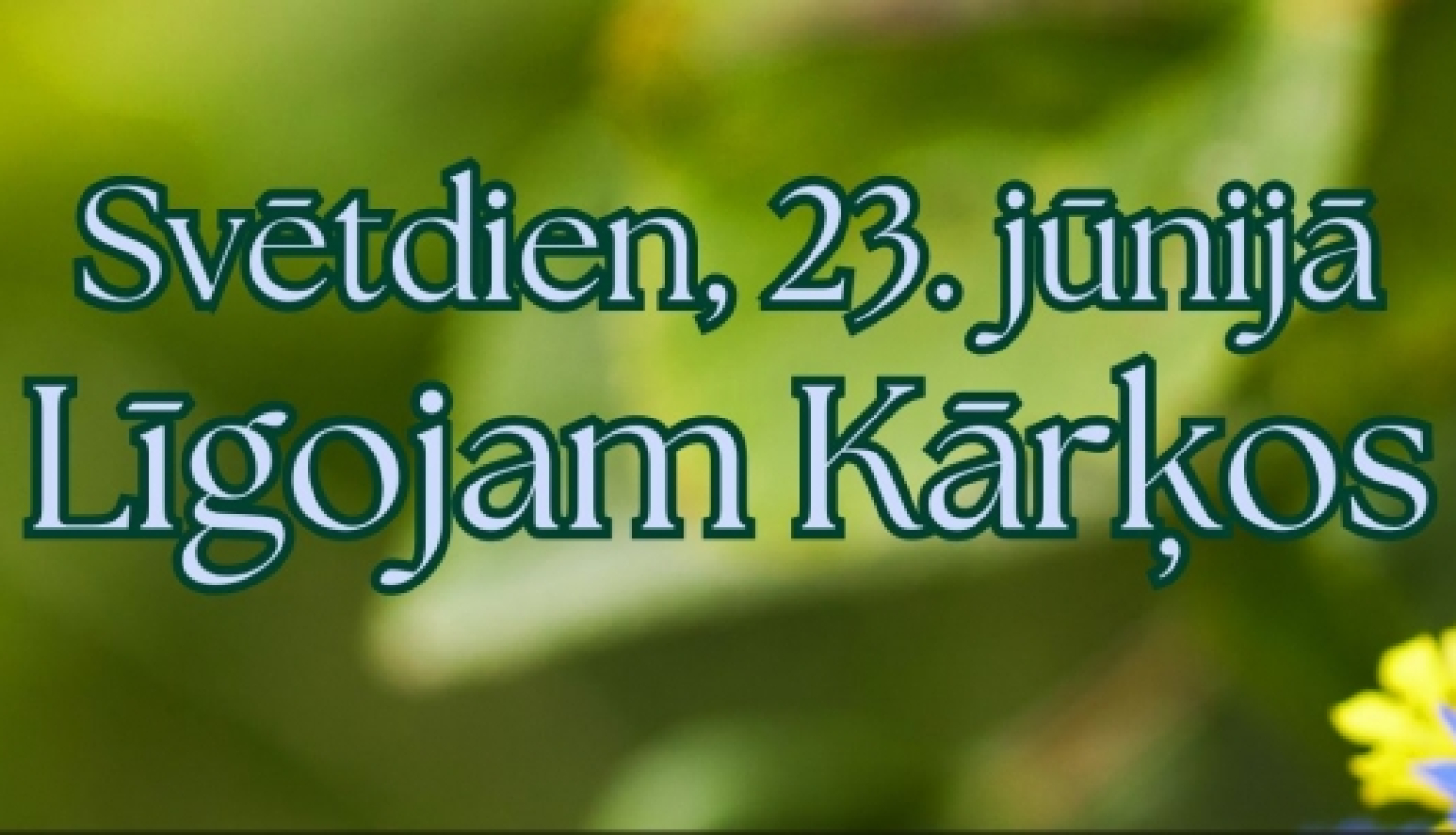 Zaļa afiša ar puķēm