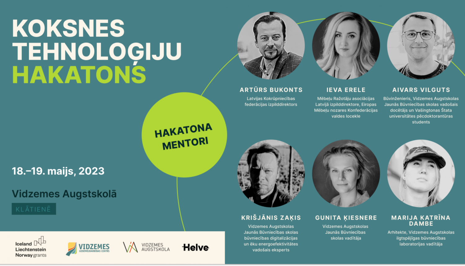 Afiša ar projekta logo