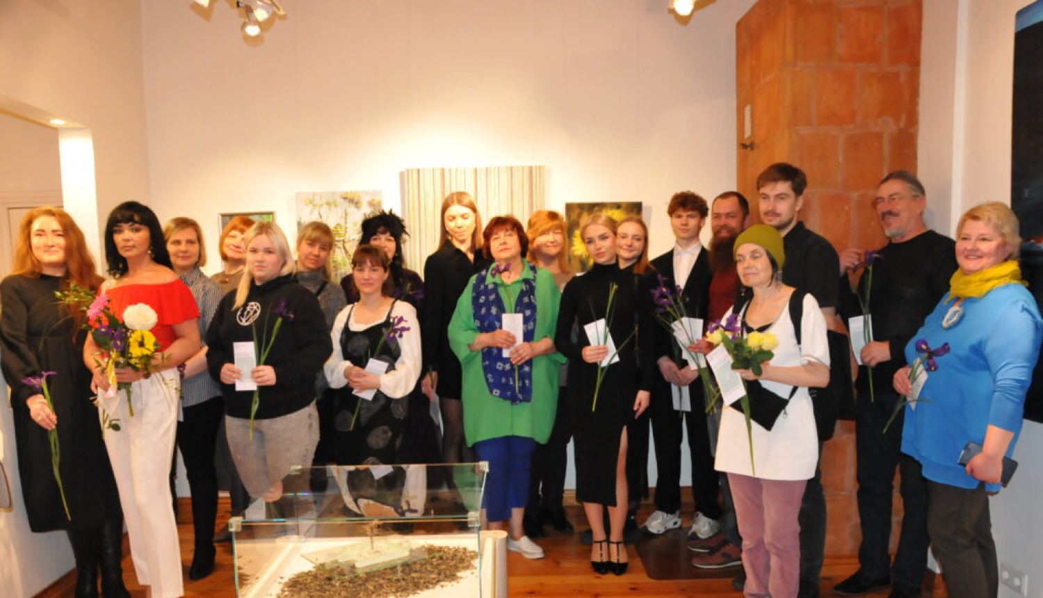 Izstādes atklāšana