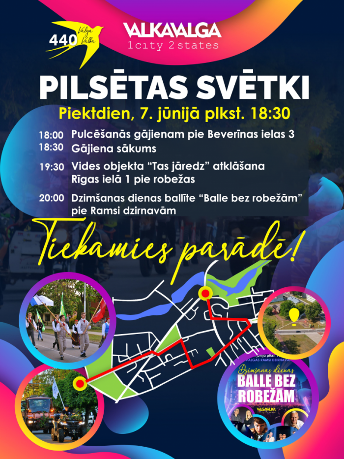 Pilsētas svētki gājiens