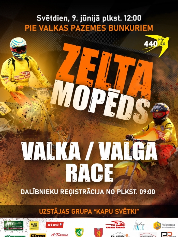 Zelta mopēds afiša