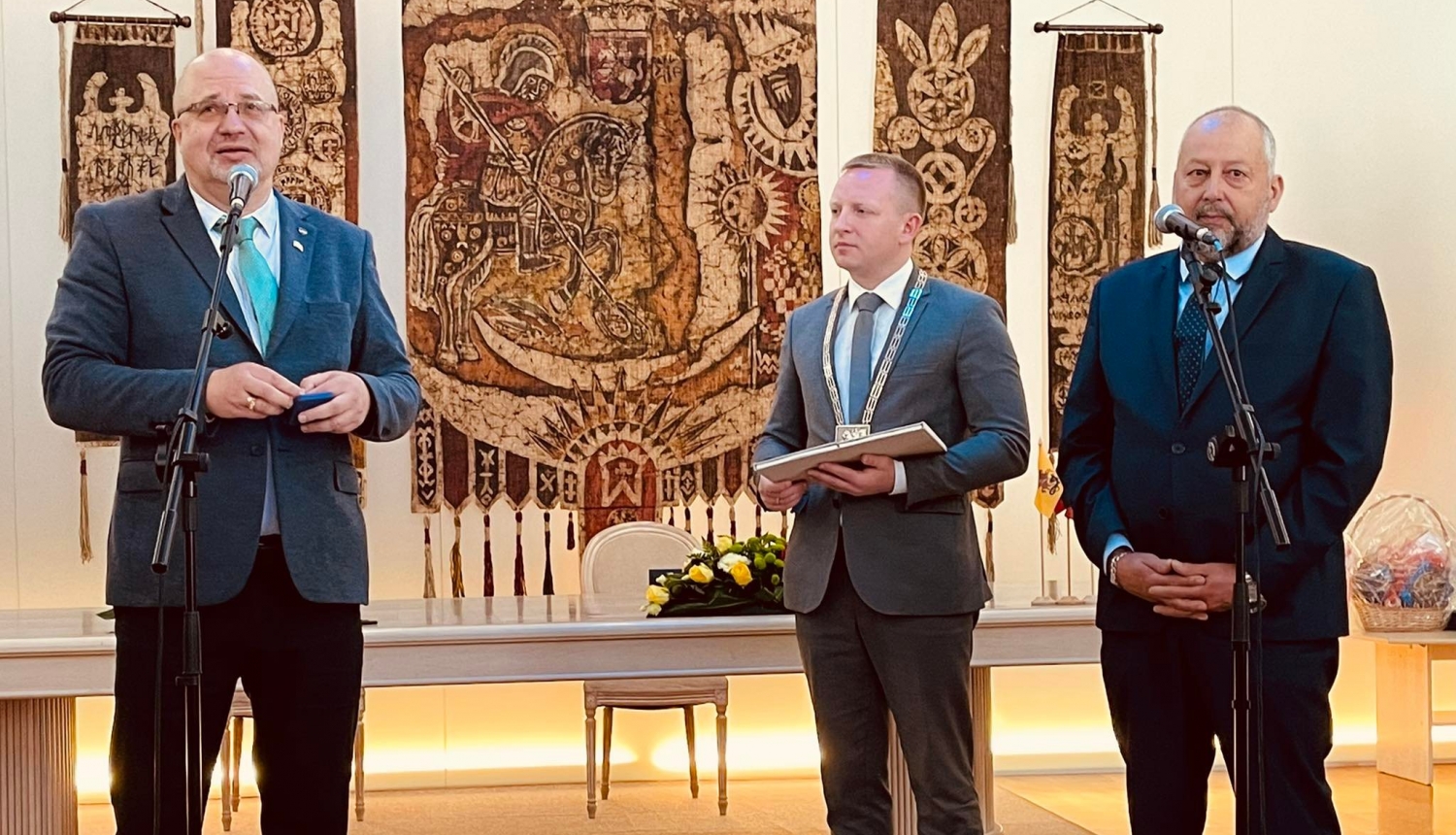 Valkas pašvaldības delegācija viesojas sadraudzības pilsētā Marijampolē