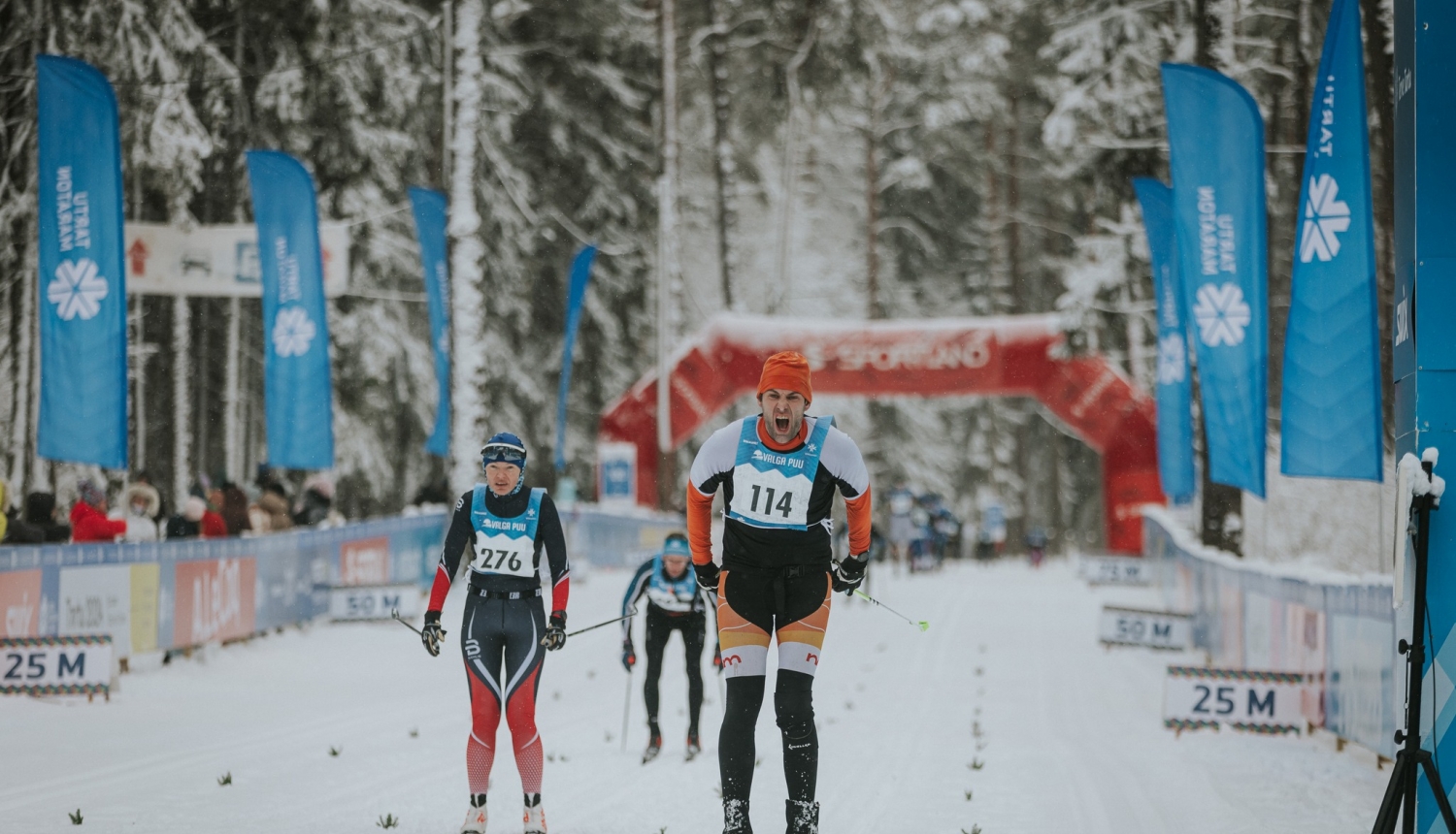 Valcēnieši pārstāv prestižo Tartu slēpošanas maratonu