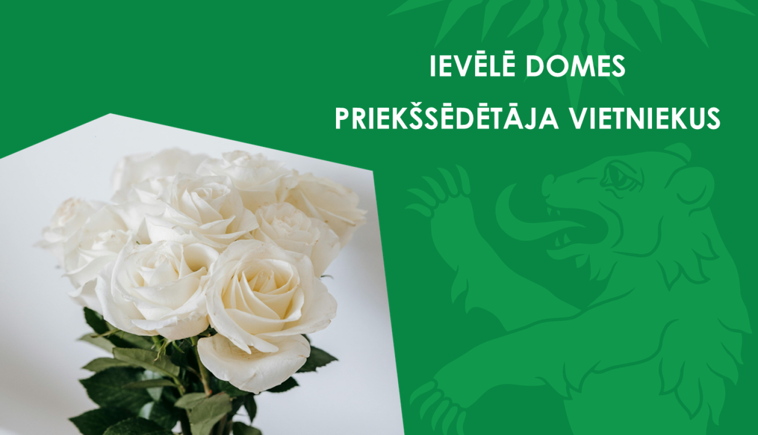 Ievēlē domes priekšsēdētāja vietniekus