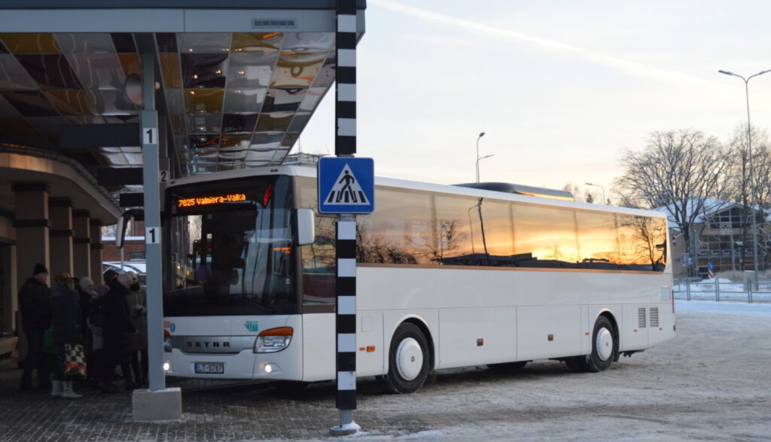 Izmaiņas autobusu kustībā no 1. janvāra