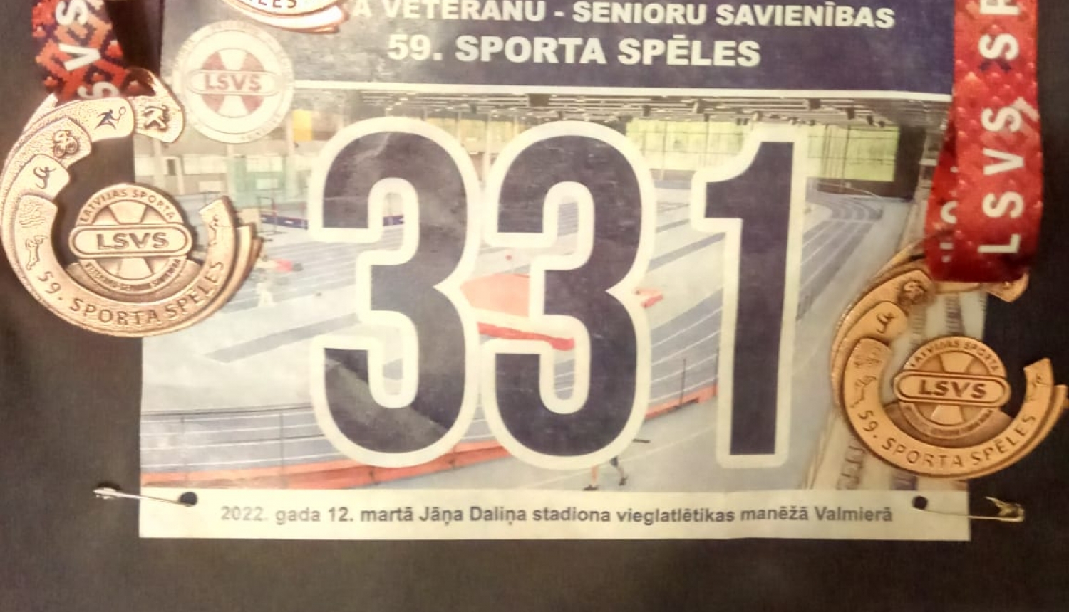 Valkas novada sporta veterāni gūst panākumus LSVS 59. sporta spēlēs