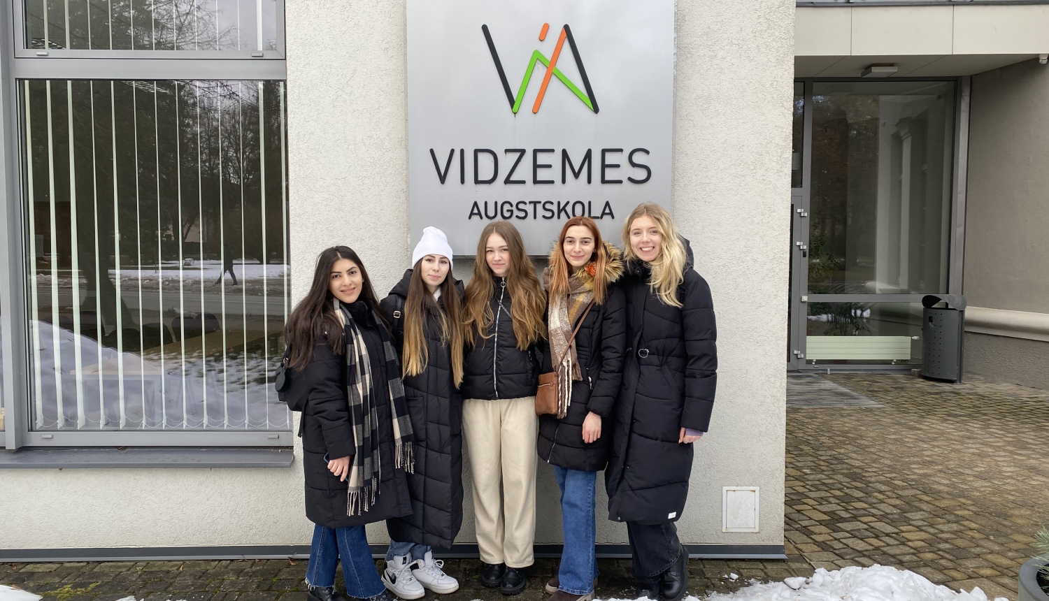 Starptautiskie studenti ieradušies Vidzemes Augstskolā, Valmierā