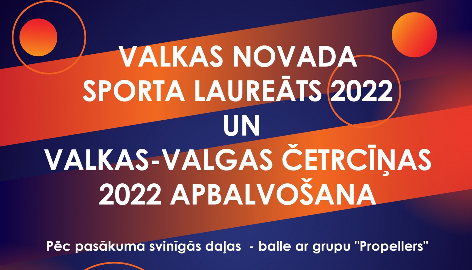 Svini kopā ar sportistiem Valkas novada Sporta laureātā 2022