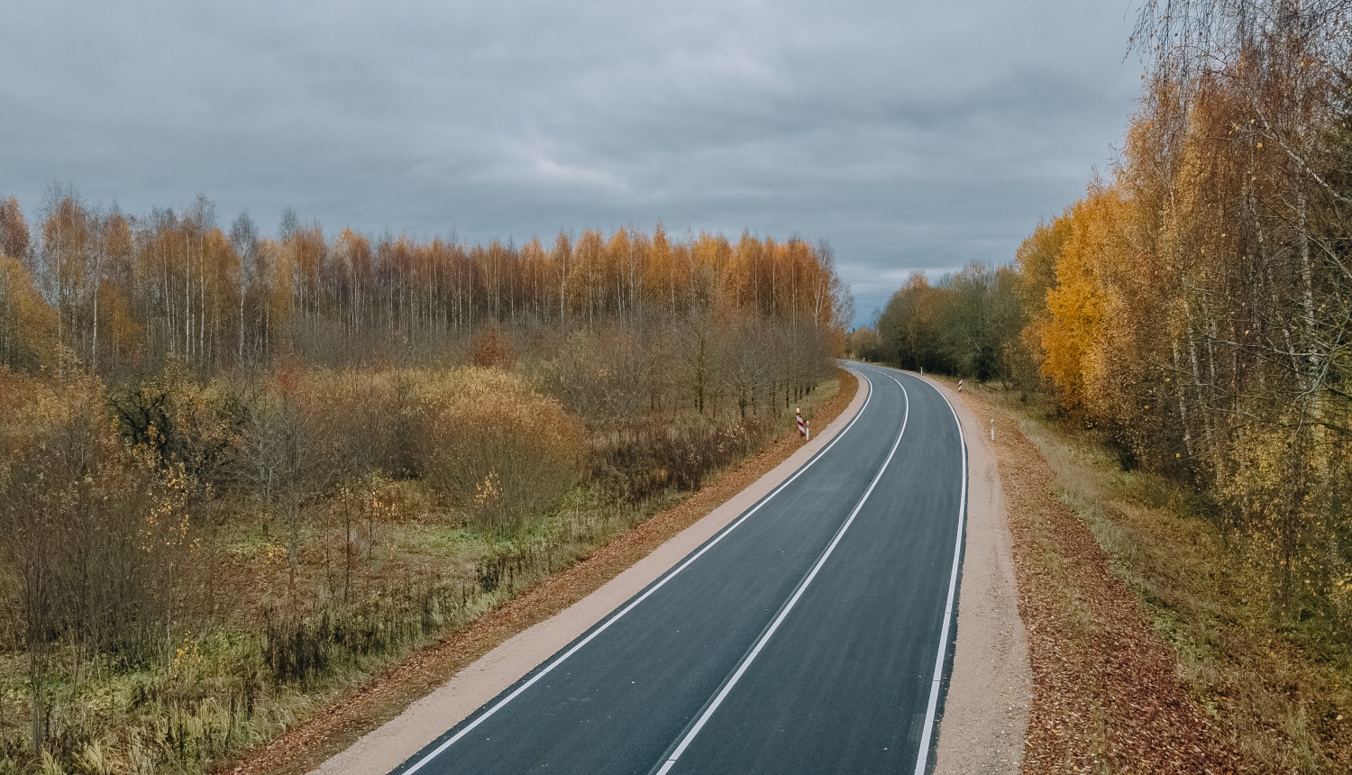 14. novembrī Kārķos notiks atjaunotā reģionālā autoceļa Valka – Rūjiena (P22) seguma atklāšanas pasākums