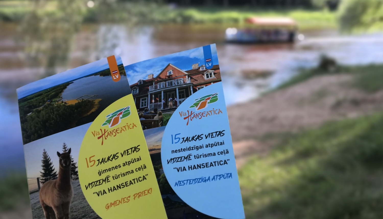 Izdoti divi jauni ceļveži tūrisma ceļa VIA HANSEATICA Vidzemē iepazīšanai