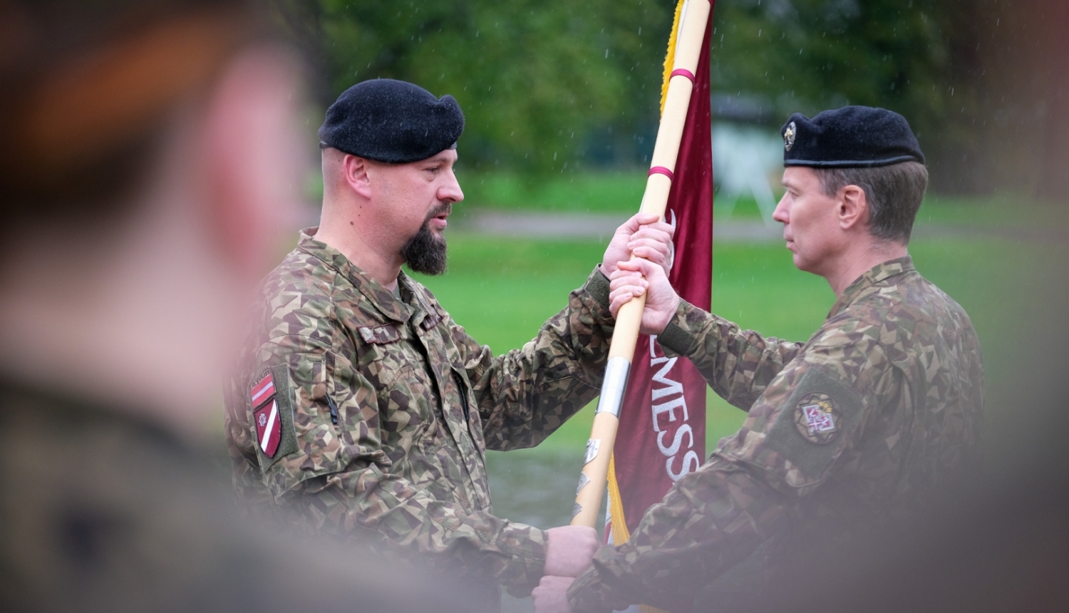Komandiera maiņas ceremonija