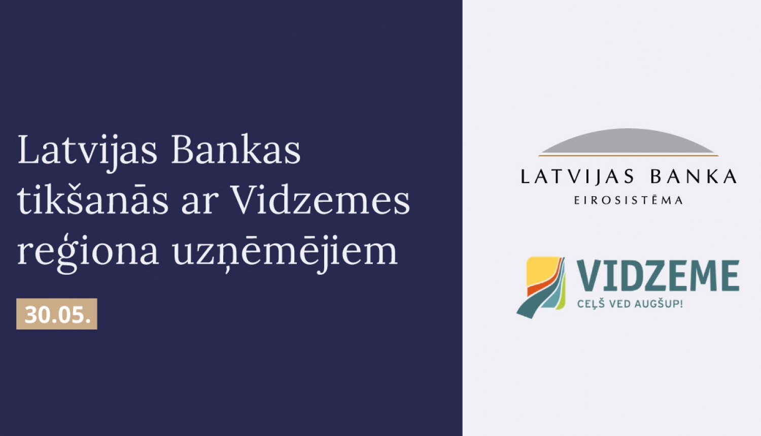 Zils un pelēks baneris