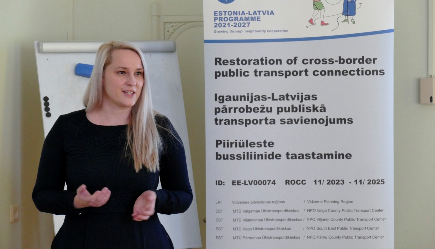 Lelde Ābele, projektu vadītāja Vidzemes plānošanas reģionā.