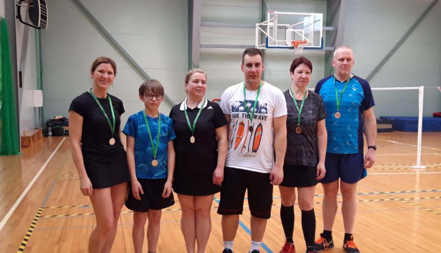 Vijciema badmintona dubultspēļu turnīrs jaukto(MIX) dubultspēļu uzvarētāji