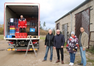 Ķīles-Dīsternbrukas Rotary klubs ziedo palīdzības kravu Mariupolei 3